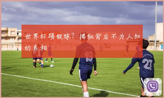 世界杯踢假球？揭秘背后不为人知的真相