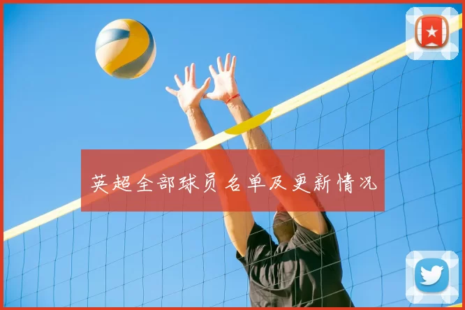 英超全部球员名单及更新情况