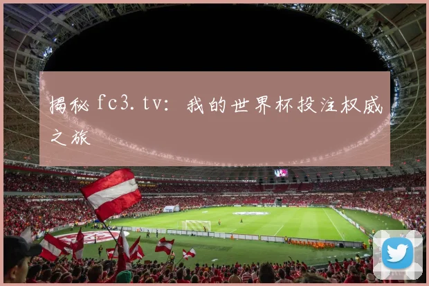 揭秘 fc3.tv:我的世界杯投注权威之旅