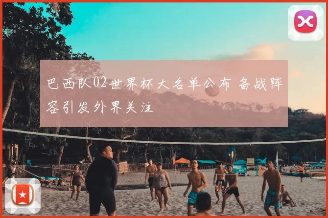 巴西队02世界杯大名单公布 备战阵容引发外界关注